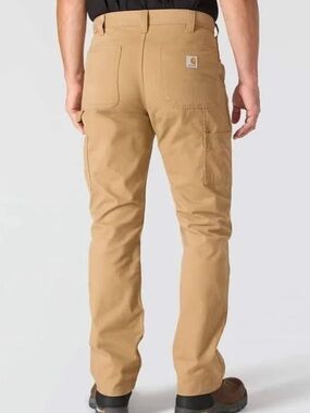 Carhartt Men's Cargo Work Pants in Khaki